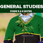 Topic 2: Contemporary Cross Cutting Issues In Tanzania - General Studies Notes Form 5 & 6