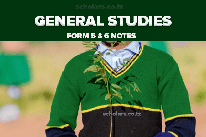 Topic 2: Contemporary Cross Cutting Issues In Tanzania - General Studies Notes Form 5 & 6