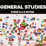 Topic 5: International Affairs - General Studies Notes Form 5 & 6