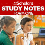 O'Level Chemistry Notes Form 1 - 4 Full Topics Form One Study Notes (O'Level Form One Notes) - All Subjects